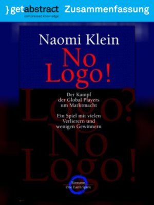 cover image of No Logo! (Zusammenfassung)